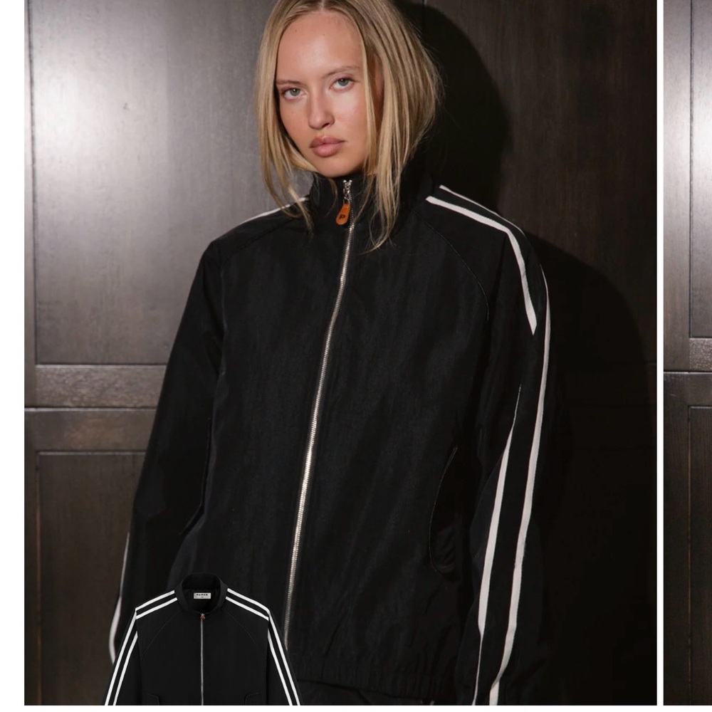 PARKE Sport Stripe Nylon Jacket